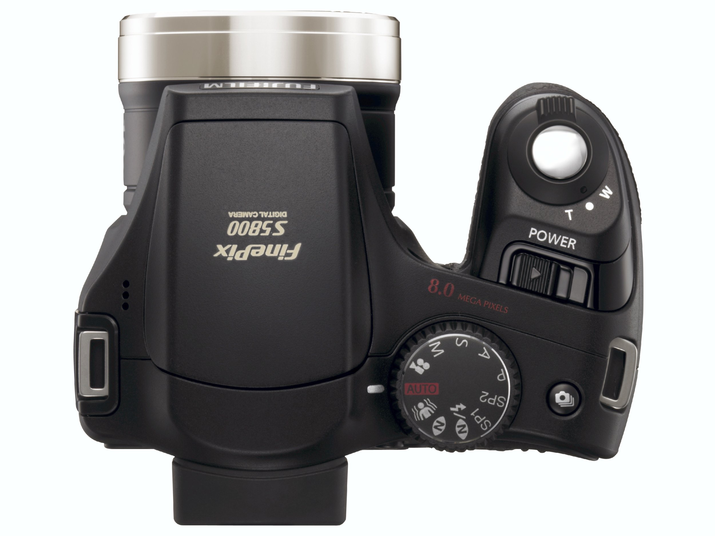 Fujifilm FinePix S5800 Digital Camera - Black (8.0MP, 10x Optical